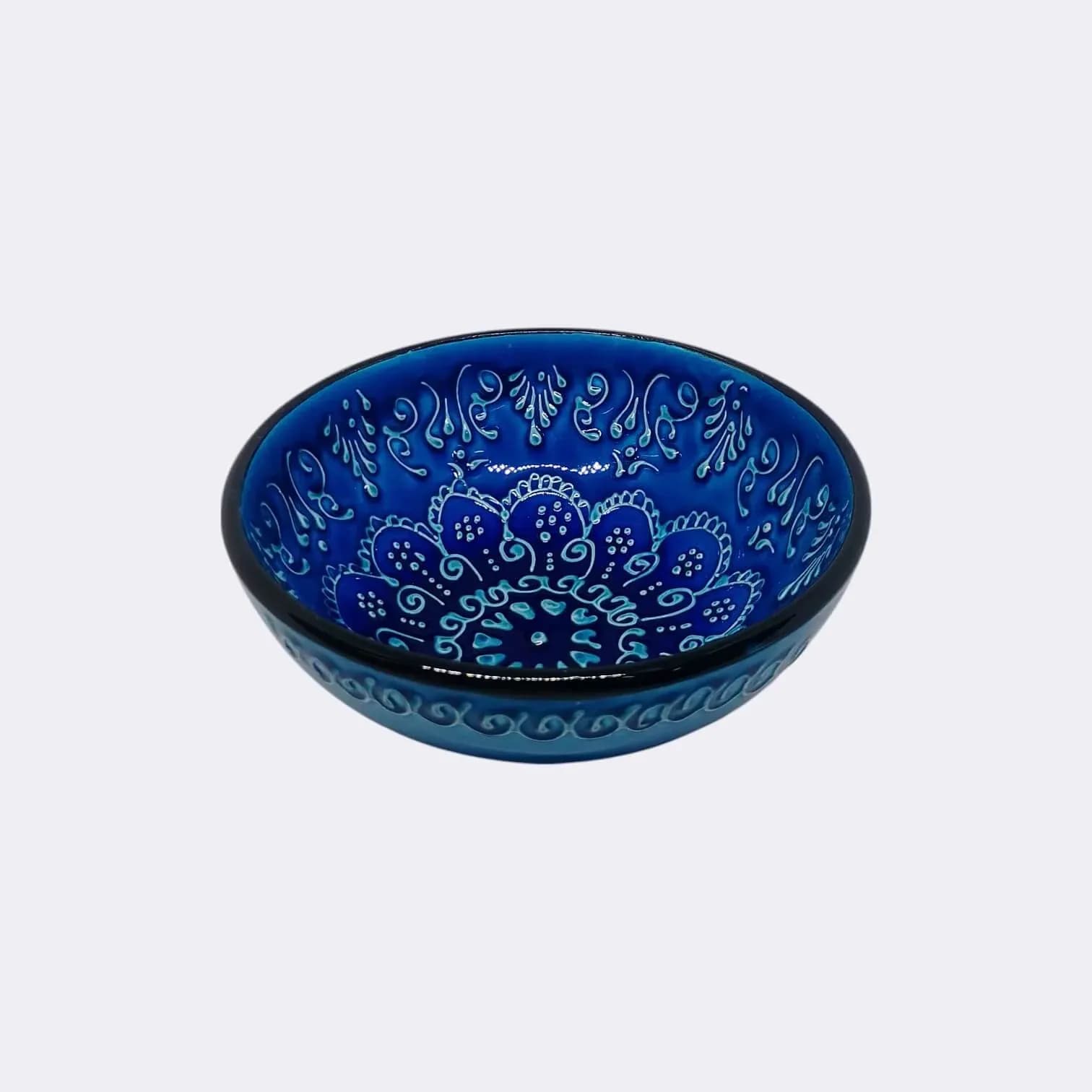 Firuze Kase Mavi 15 cm - 2