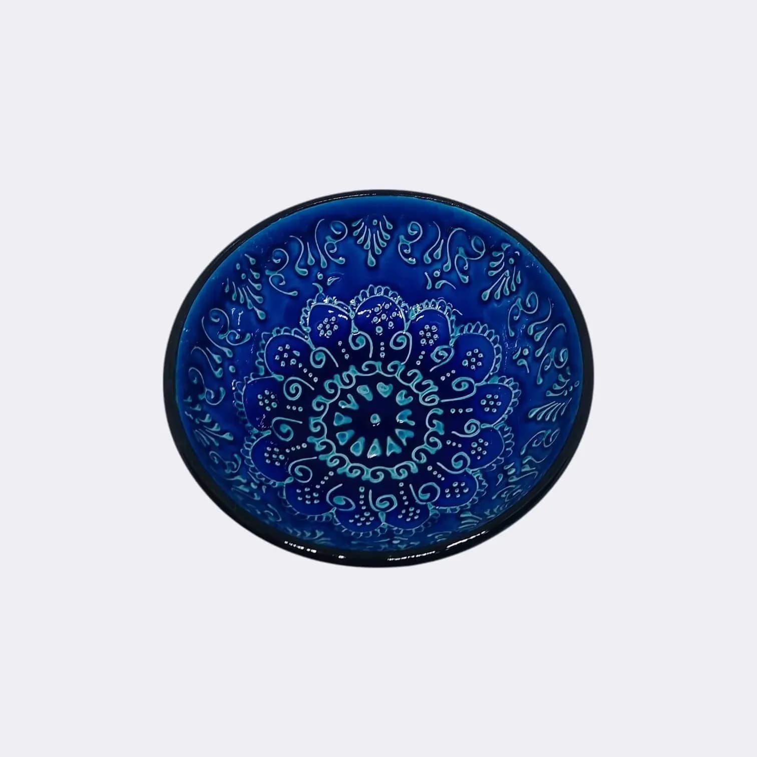 Firuze Kase Mavi 15 cm - 3