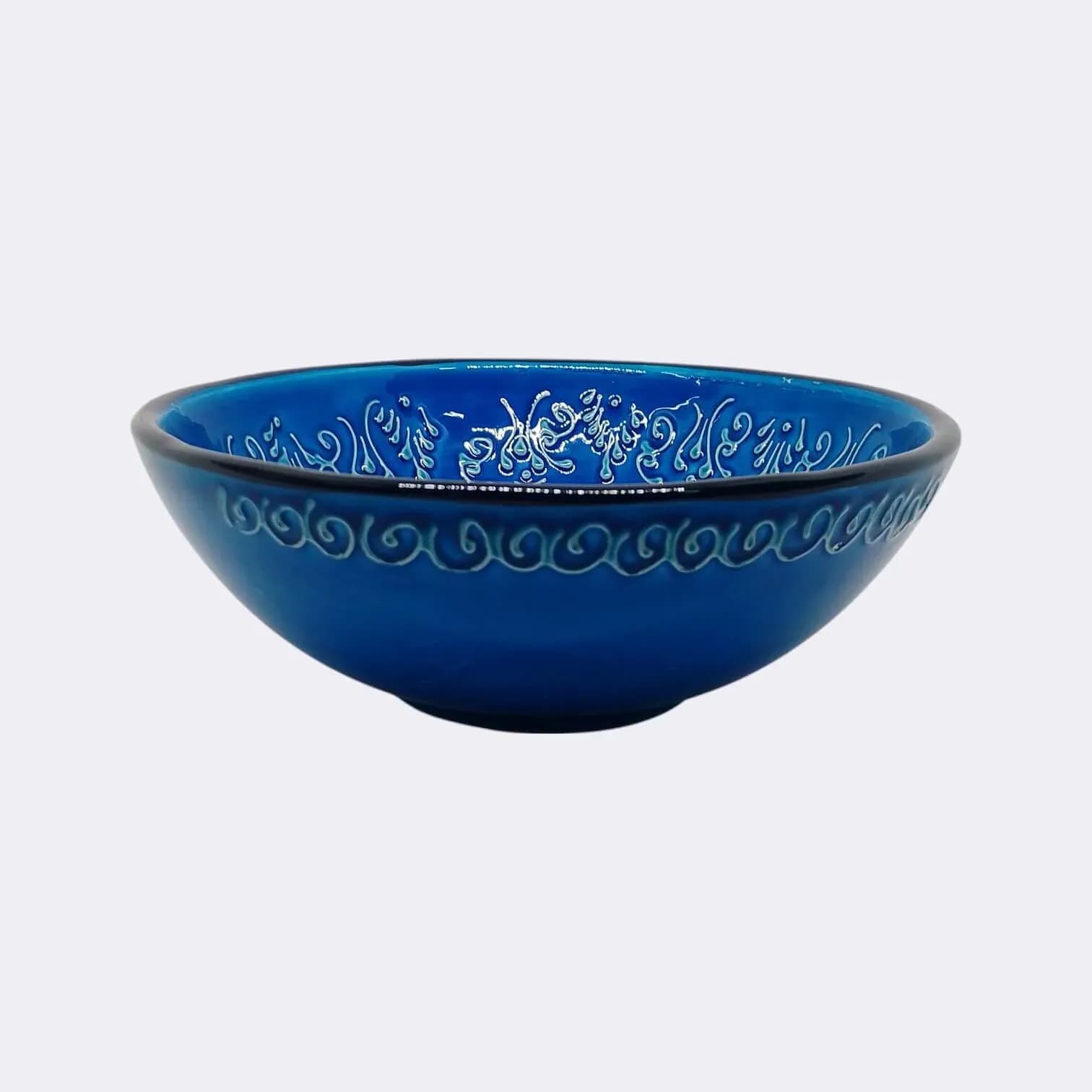 Firuze Kase Mavi 20 cm - 2