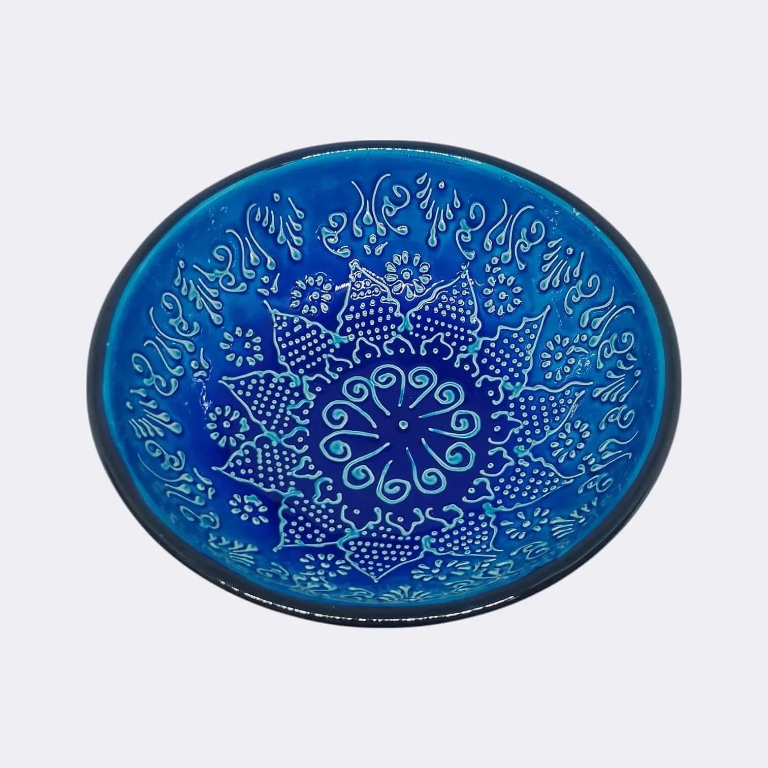Firuze Kase Mavi 20 cm - 3