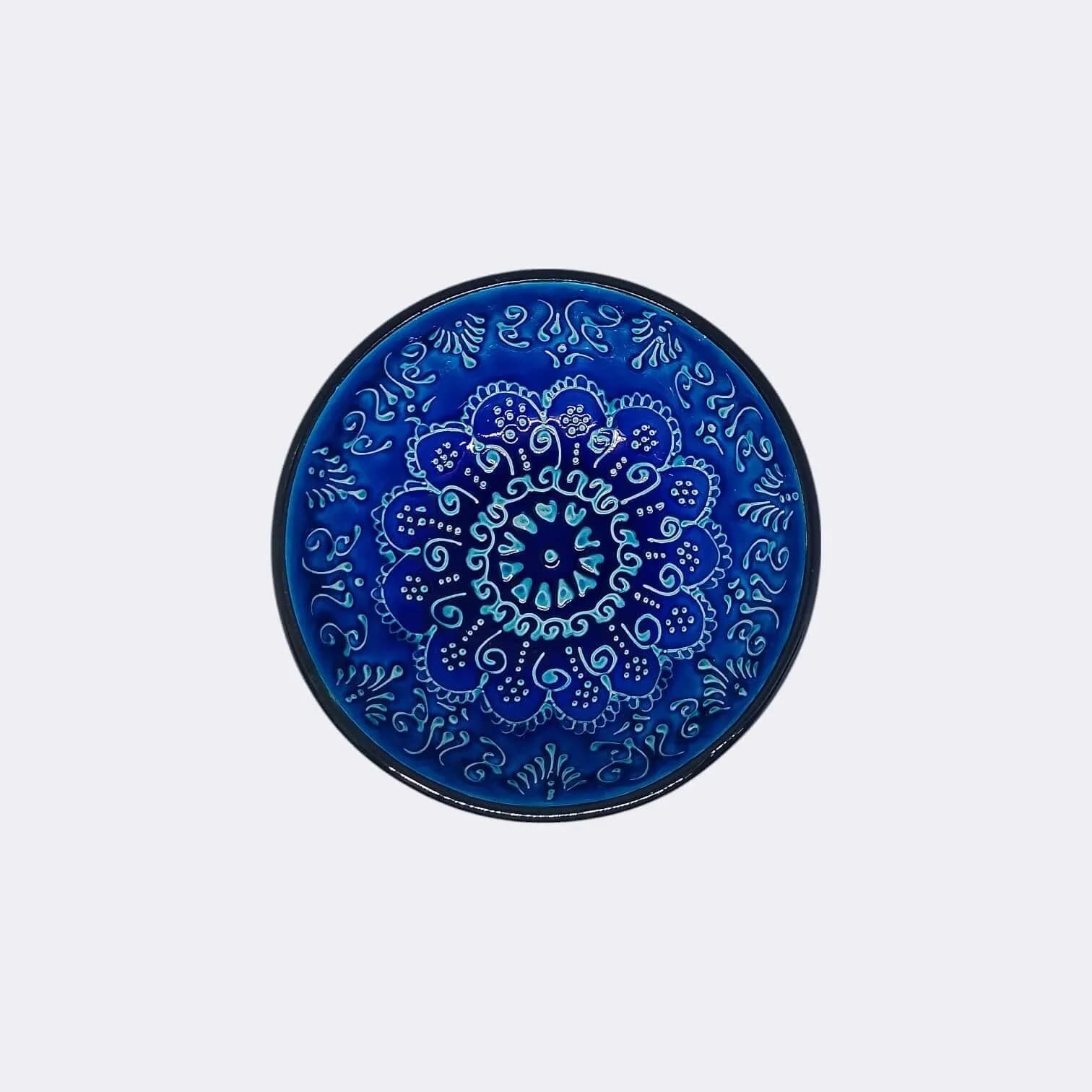 Firuze Kase Mavi 20 cm - 4