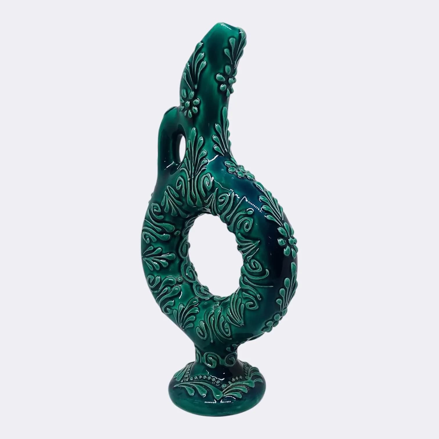 Hitit Vazo Firuze Yeşil 20 cm - 3
