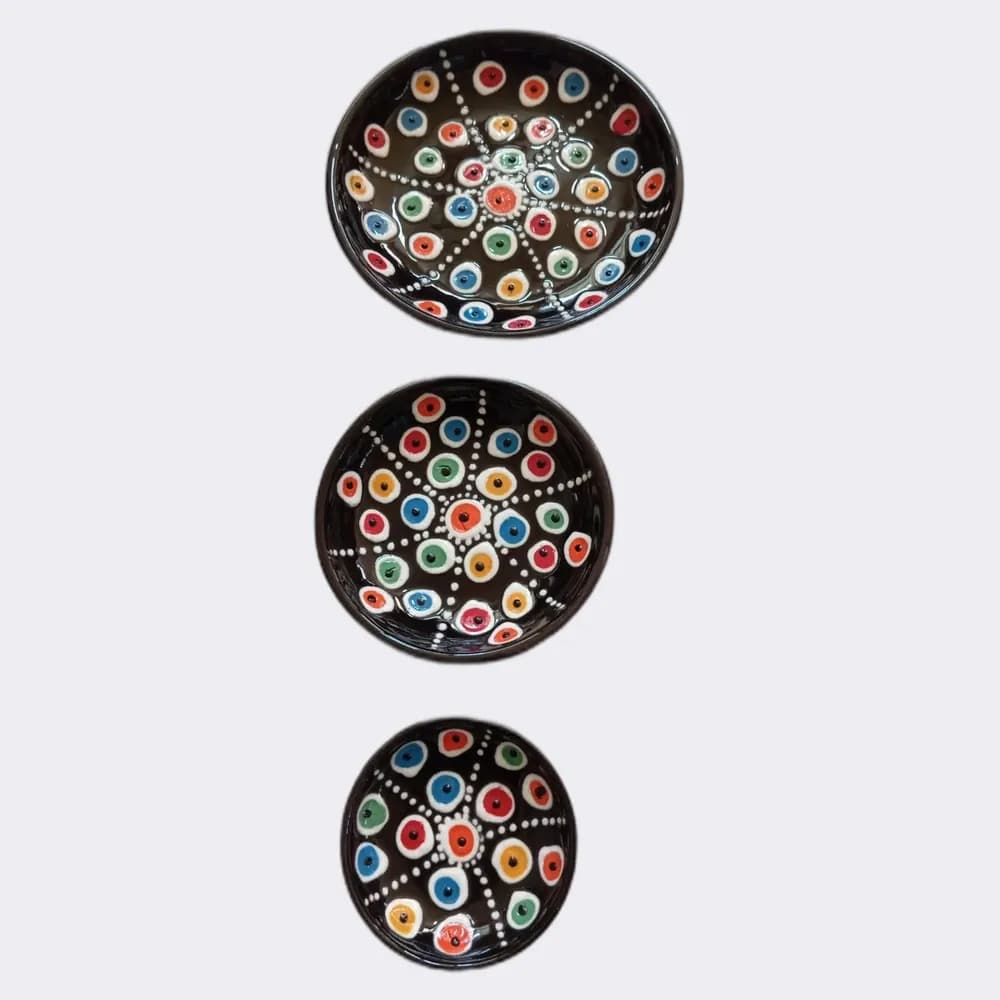 Govec Ceramic Bowl Set of 3 - 3