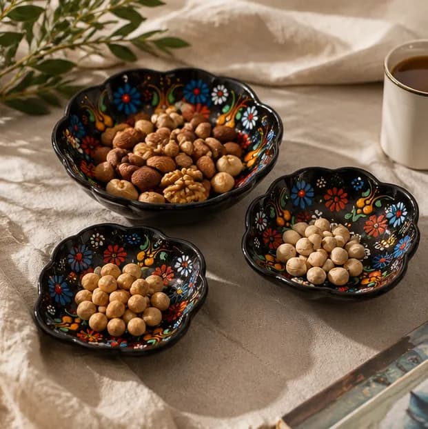 Papatya Kase 3'lü Set - 7
